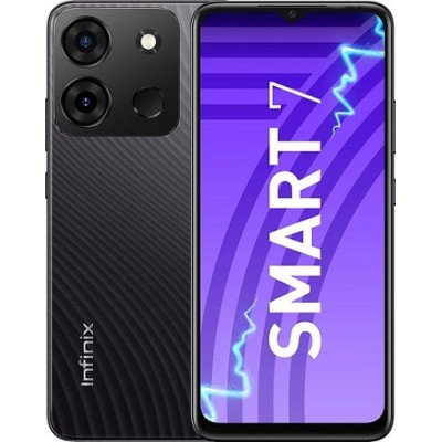 [SMART7-4-64GB-BLACK] SMARTPHONE INFINIX SMART 7 4GO 64GO - NOIR