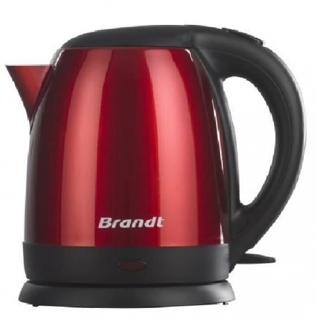 [BO1215R] Bouilloire électrique Brandt 2200 Watt - 1.2L - Rouge BO1215R