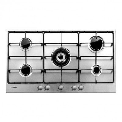 [PG953/1X] PLAQUE DE CUISSON CANDY 5 FEUX PG953/1X INOX