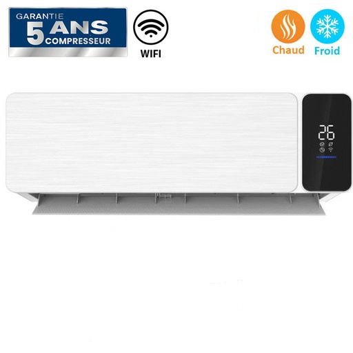 [M.241CFTS] CLIMATISEUR BIOLUX 24000 BTU TROPICAL SMART CHAUD FROID - BLANC