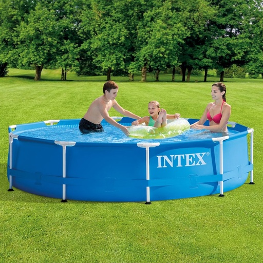 [28202NP] piscine INTEX Metal Frame ronde 3,05 x 0,76 m