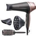 SÈCHE-CHEVEUX CURL & STRAIGHT CONFIDENCE 2200W GRIS & ROSE (D5706)