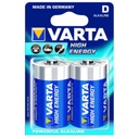 2 X PILES ALCALINE VARTA LONG LIFE POWER/HIGH ENERGY LR20 BP2