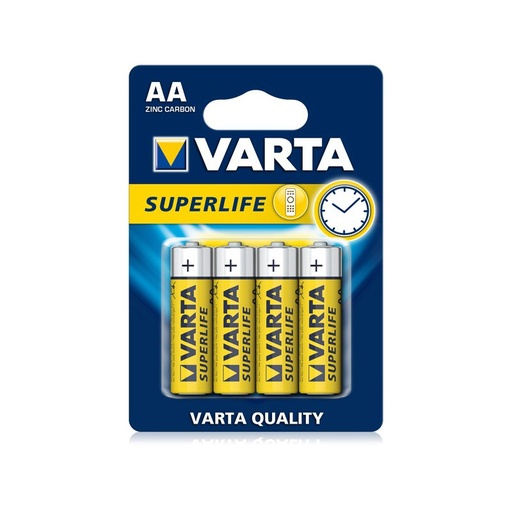 [2006101414] 4X PILES AA VARTA SUPERLIFE R06 BP4