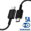 CÂBLE CHARGEUR SAMSUNG USB-C VERS USB-C 5 A 1 M NOIR