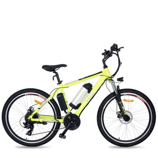 [VTT-XL1-YEL] BICYCLETTE ÉLECTRIQUE VEO E-BIKE VTT - JAUNE