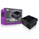 BOITE D'ALIMENTATION COOLER MASTER MWE WATT 650 V2 / 650W 80 BRONZE