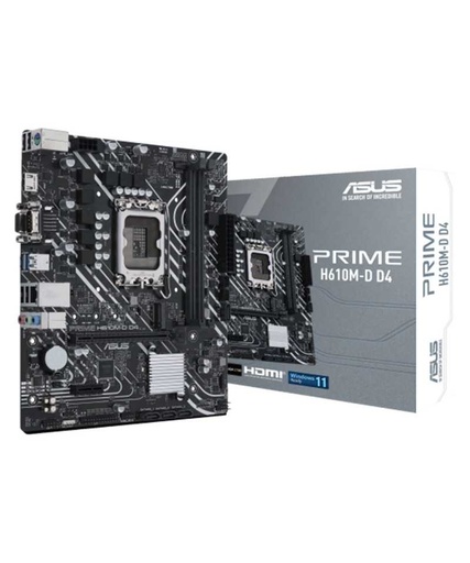 [4711081540489] CARTE MERE AZUS PRIME H610M-D D4