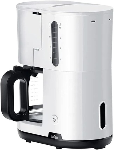 [KF1100WH] Cafetière à filtre AromaCafe OptiBrew  Breakfast1  BRAUN BLANC