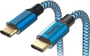 Câble Hama USB-C, 1,5 m (201557) BLEU