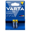 2X PILES VARTA LONGLIFE POWER LR03