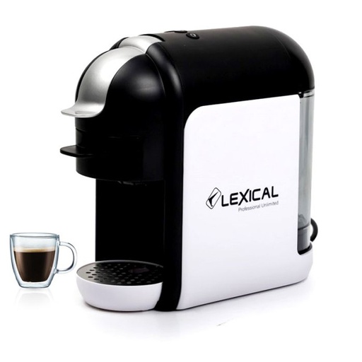 [LEM-0611] MACHINE À CAPSULE NESPRESSO LEXICAL LEM-0611 1300W - NOIR & BLANC