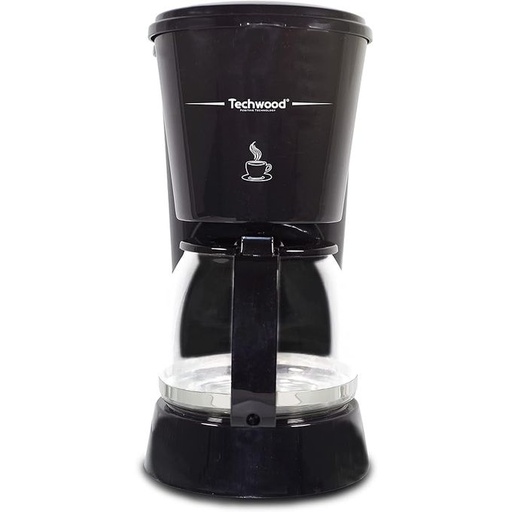 [TCA-696] Cafetière TECHWOOD noir inox - TCA-696 ( 6-8 Tasses) - 750 ml