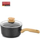 Casserole Avec Couvercle 18CM- Granite Antiadhésif Montana  Korkmaz