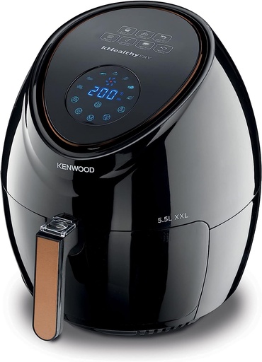 [HFP 50.000 BK] Friteuse à air numérique Kenwood XXL 5,5 L 2,4 kg 1800 W