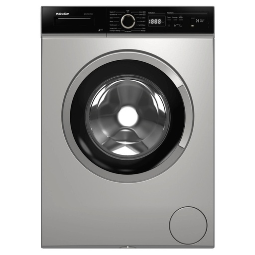 [MFA0710CT1DS] MACHINE À LAVER FRONTALE NEWSTAR MFA0710CT1DS 7KG SILVER