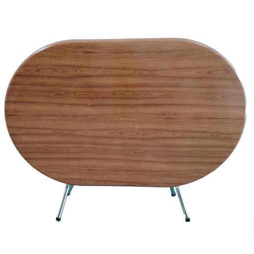 [V200RP-1460] TABLE DE CUISINE SPIM TEAK MARRON FONCÉE