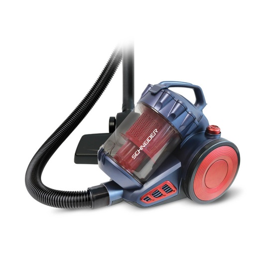 [SCHVC2000] Aspirateur Sans Sac SCHNEIDER 2000 W Rouge (SCHVC2000)