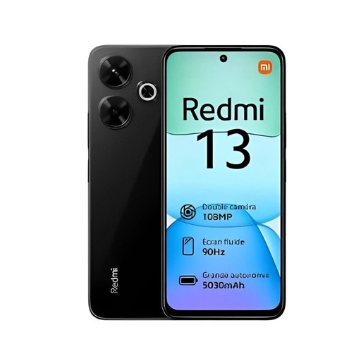 [REDMI13-8-256-NOIR] Smartphone Xiaomi Redmi 13 8Go 256Go 4G Noir