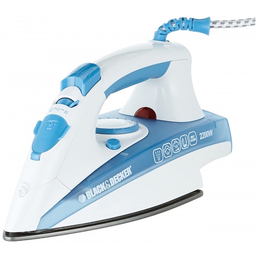 [X2000-B5] Fer à repasser Black & Decker X2000-B5 Bleu