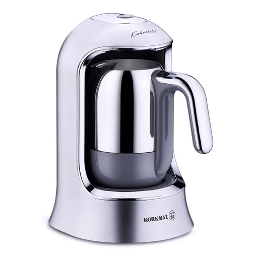 [A860-13] Cafetière électrique Chrome KORKMAZ  400W