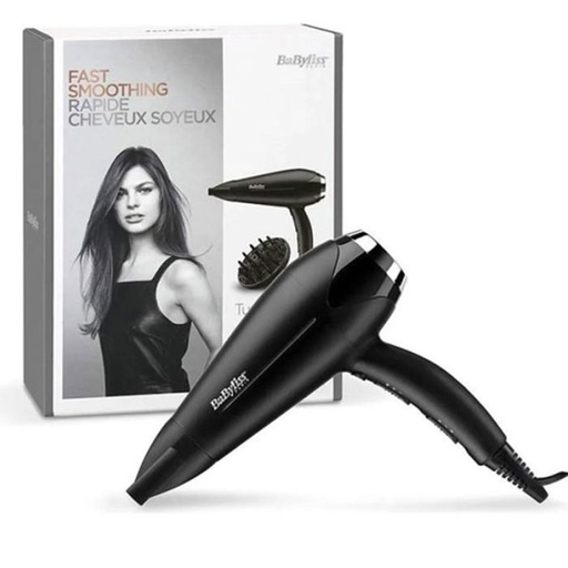 [D572DE] Sèche Cheveux Ionique BABYLISS D572E Turbo Smooth 2200W