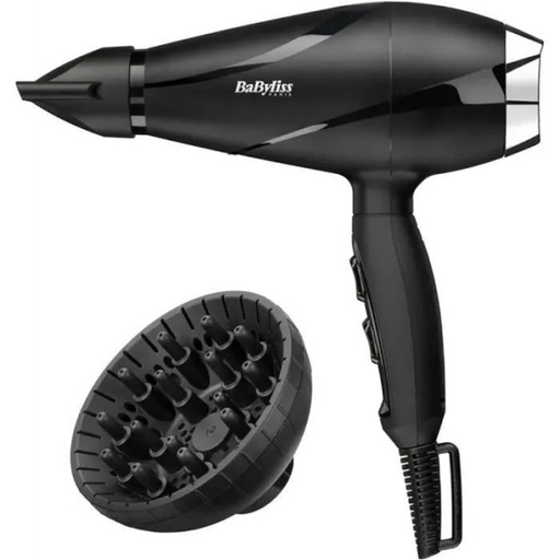 [6713DE] Sèche Cheveux BABYLISS 6713DE 2200W - Noir
