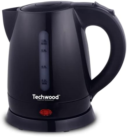 [TB-1056] Bouilloire TECHWOOD TB-1056 1L Noire