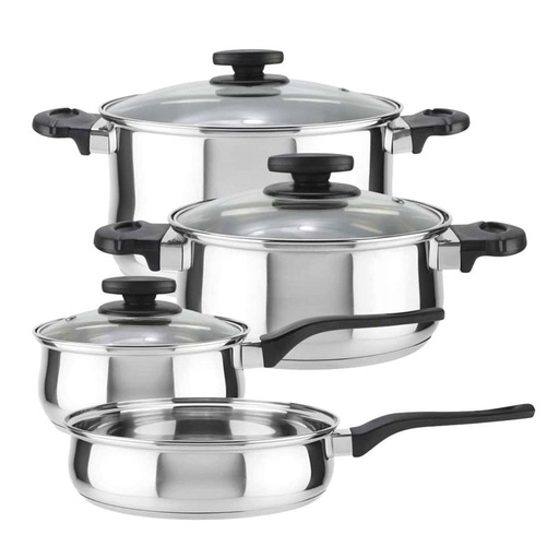 [MGIN49002] Set De Cuisine MAGEFESA 16CM+24CM+18+24CM 7 PIECES -INOX