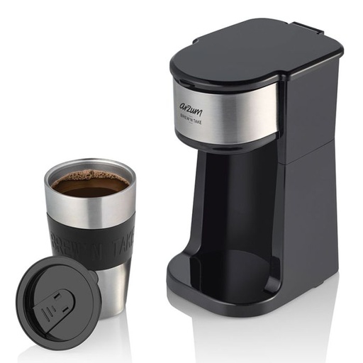 [AR3058] Cafetière Électrique ARZUM AR3058 750W - Chrome