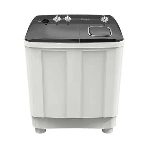 [TMH-HS12C-WK] Lave-linge semi-automatique TORNADO 12 kg Blanc x Noir