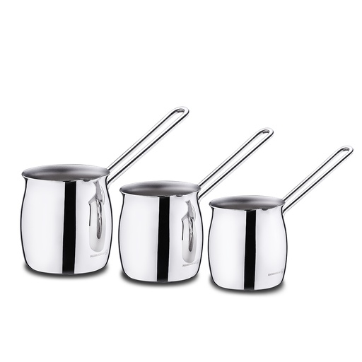 [A1217] Lot De 3 Zazwa Café Korkmaz Tombik - Inox