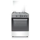 Cuisinière Sotacer SF607XIV 4 Feux 60cm - Inox - Gaz Bouteille