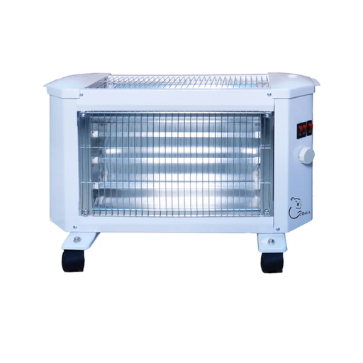 [R2F2000W] Chauffage Coala Double Face 2000 W R2F2000 4 Tubes Blanc
