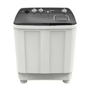 Machine à laver TORNADO Semi-automatique 7 kg Blanc x Noir TMH-HS07C(WK)