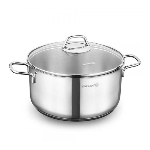 [A1571] Faitout Korkmaz Perla A1571 26x13Cm Inox