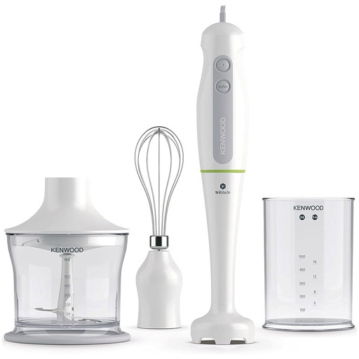[HDP104WG] Mixeur Plongeant 3en1 KENWOOD HDP104WG 600W - Blanc