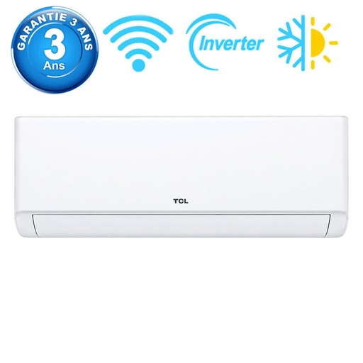 [TAC-18CHSA/ZG21] Climatiseur TCL ZG21 18000 BTU Tropicalisé Smart Inverter Chaud Froid Blanc